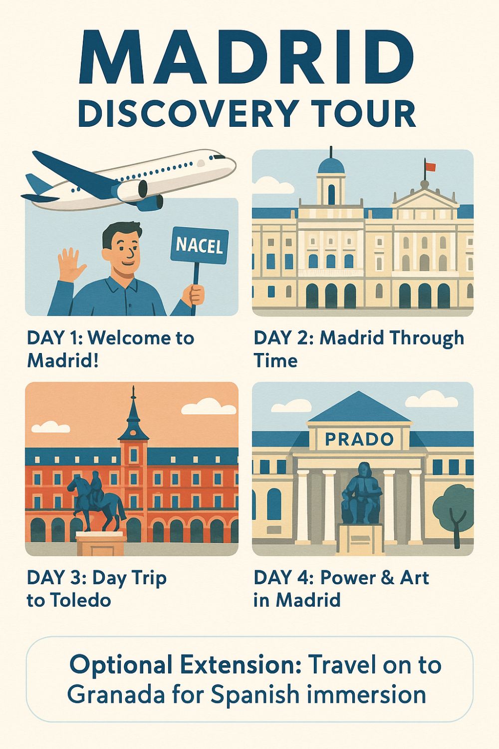 School trips to Spain - Discovery Tour Madrid