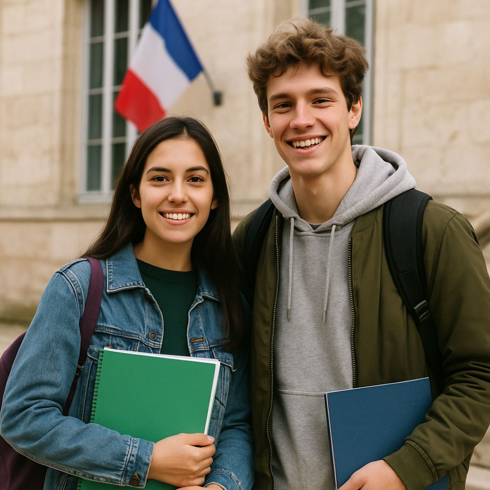 Ano escolar Francia - estudiantes