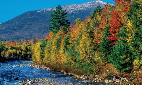 Campamento americano en New Hampshire - maravillosos paisajes