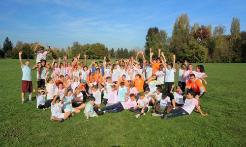 Campamento de verano en Francia: ¡deportes, francés y mucha diversión! Campamentos de verano en Francia - Foto del grupo